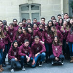 prépa hec, lycée privé, collège eip, stages prépa et stages lycée, Ipécom Paris, élèves dans la cour