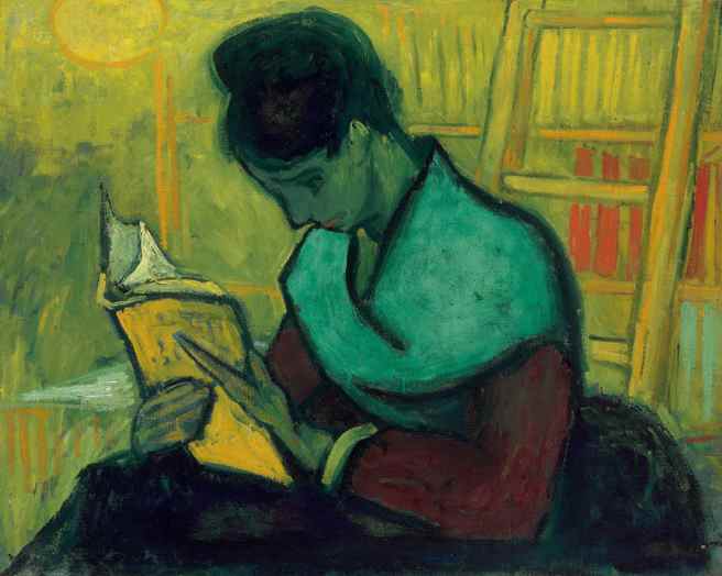 Classes préparatoires ECG - études philosophique et littéraires - Vincent VanGogh - Une liseuse de romans (1888)-2