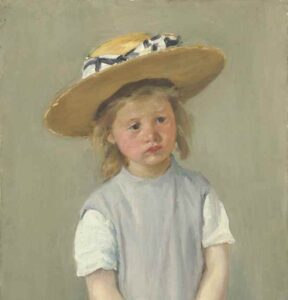 enfant précoce, élève à haut potentiel Child_in_a_Straw_Hat_by_Mary_Cassatt