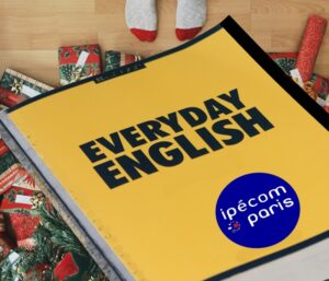 Stage pendant les vacances de Noël d'Anglais pour élèves en Première - Un livre d'anglais parmi les cadeaux de Noël