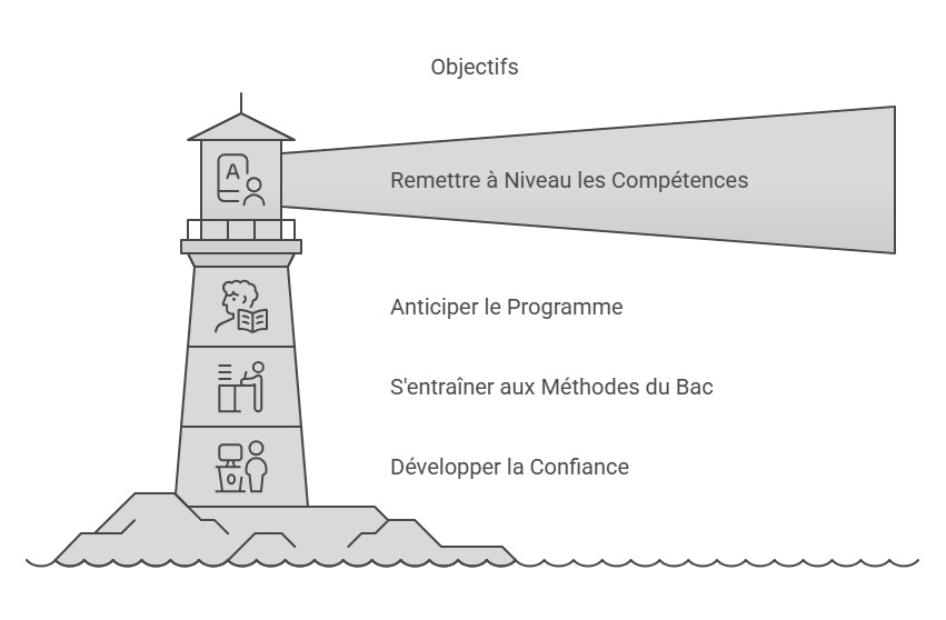 Objectifs du stage de prérentrée en Première de français