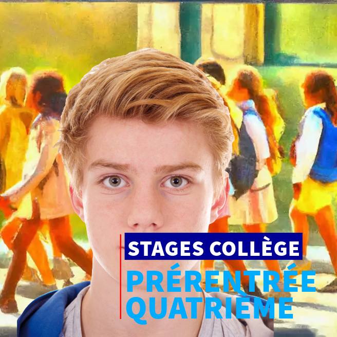 Stages de prérentrée en Quatrième