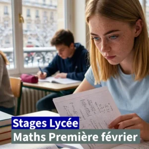 Stage de Mathématiques Première – Vacances d’Hiver / Février 2026