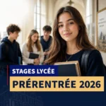 Stages de prérentrée lycée à Paris – Seconde, Première et Terminale