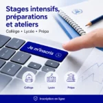Demande d’inscription aux stages intensifs, préparations et ateliers