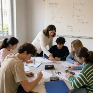 Stage de mathématiques pour élèves de Troisième (3e) pendant les vacances scolaires