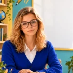Une élève d'Ipécom Paris en classe de préparation aux écoles d'ingénieurs
